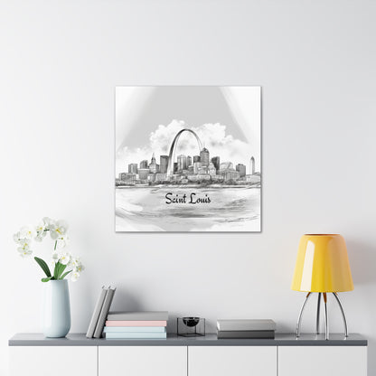 "Saint Louis Skyline" Wall Art - Weave Got Gifts - Unique Gifts You Won’t Find Anywhere Else!