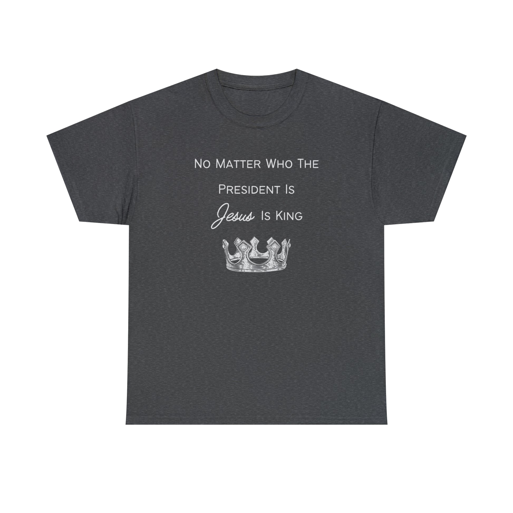 Timeless truth "Jesus Is King" t-shirt for believers