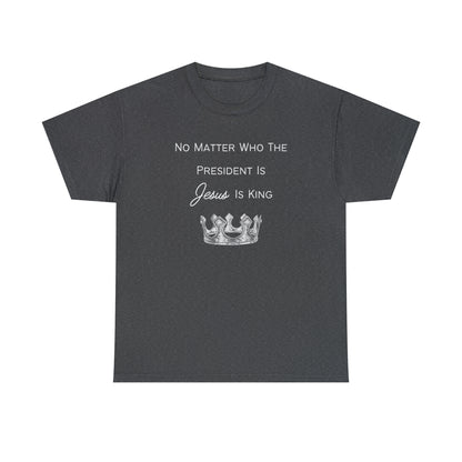 Timeless truth "Jesus Is King" t-shirt for believers