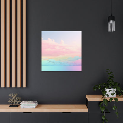 "Rainbow Clouds Abstract" Wall Art - Weave Got Gifts - Unique Gifts You Won’t Find Anywhere Else!