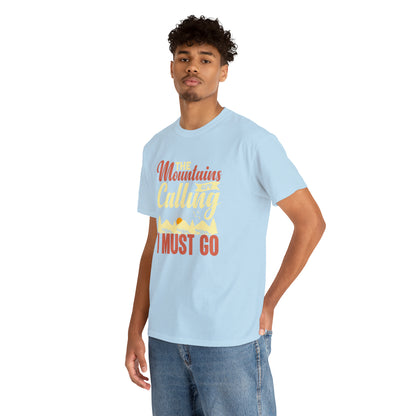 "The Mountains Are Calling" T-Shirt - Weave Got Gifts - Unique Gifts You Won’t Find Anywhere Else!