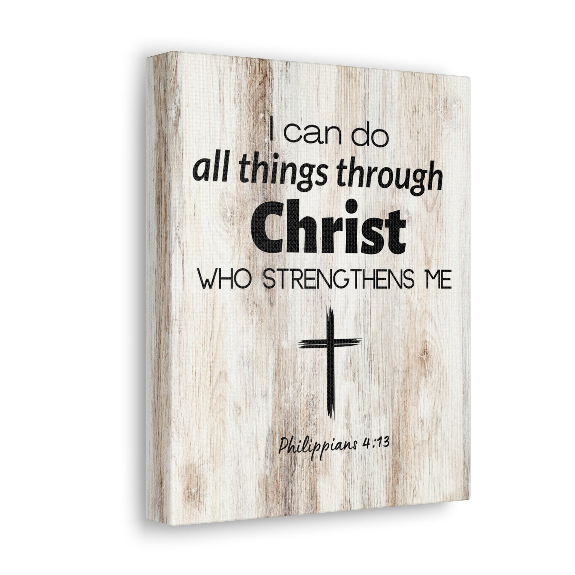 "I Can Do All Things Through Christ" Wall Print - Weave Got Gifts - Unique Gifts You Won’t Find Anywhere Else!