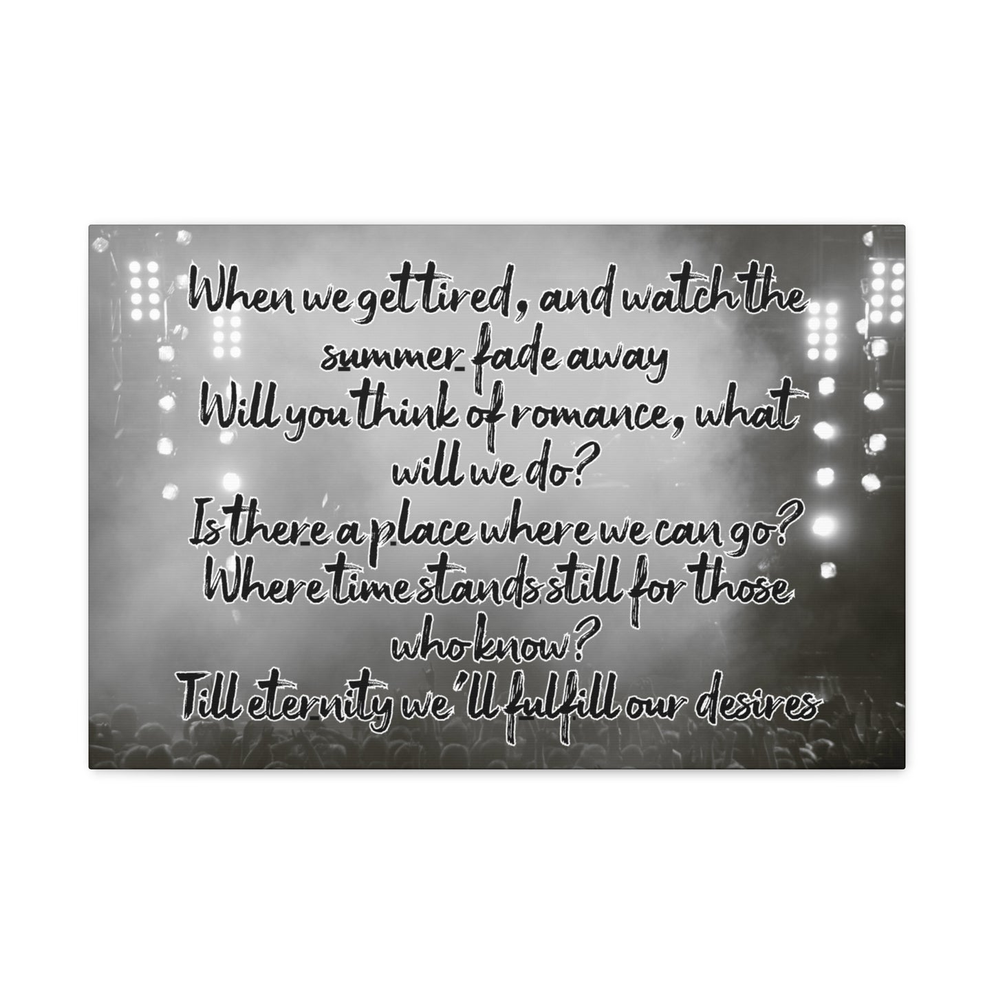 "Custom Song Lyrics" Wall Art - Weave Got Gifts - Unique Gifts You Won’t Find Anywhere Else!