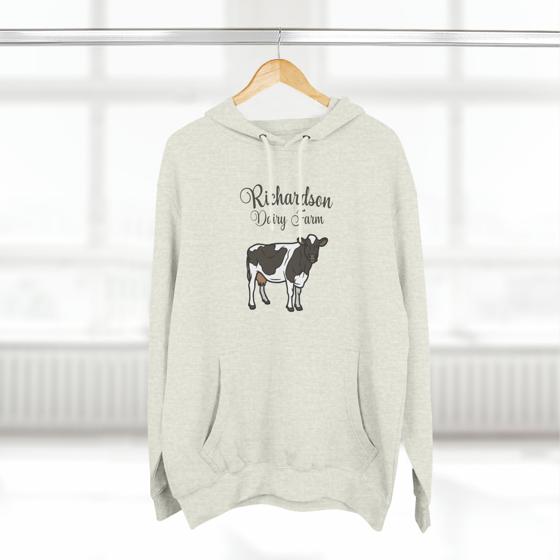 Custom "Dairy Farm" Hoodie - Weave Got Gifts - Unique Gifts You Won’t Find Anywhere Else!