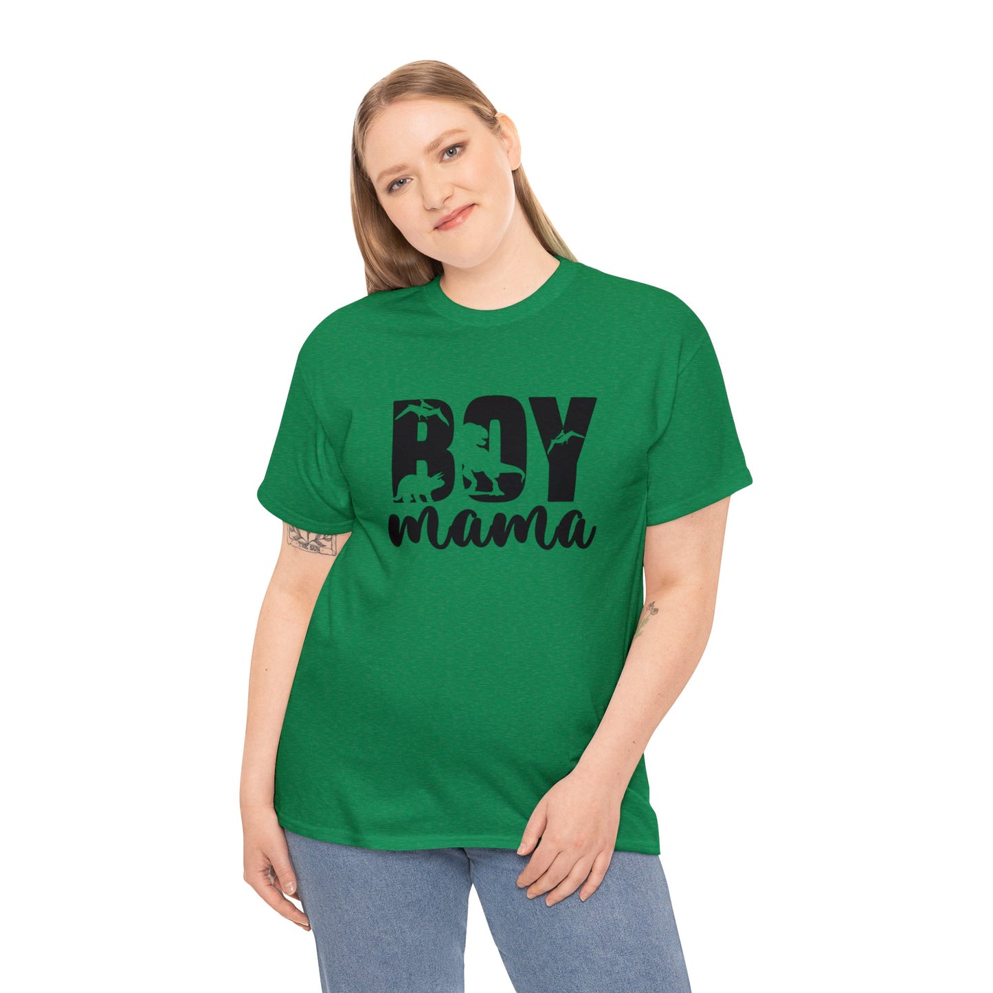 "Boy Mama" Women's T-Shirt - Weave Got Gifts - Unique Gifts You Won’t Find Anywhere Else!