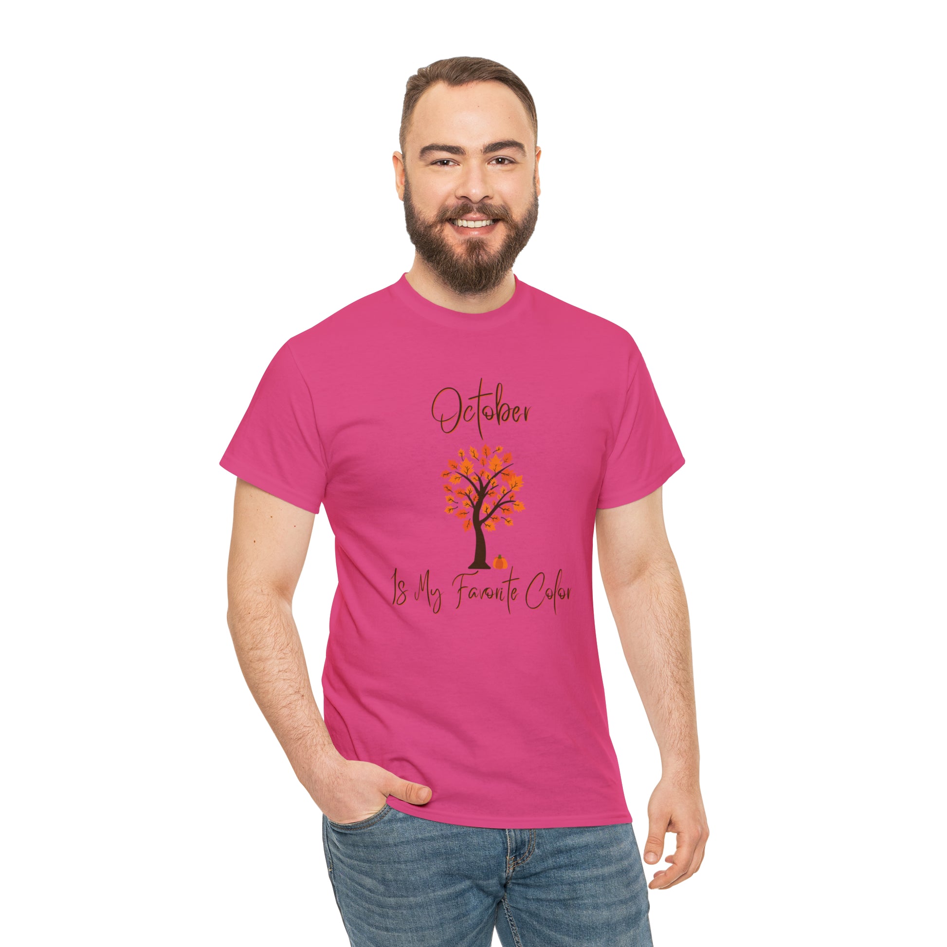 "October Is My Favorite Color" T-Shirt - Weave Got Gifts - Unique Gifts You Won’t Find Anywhere Else!