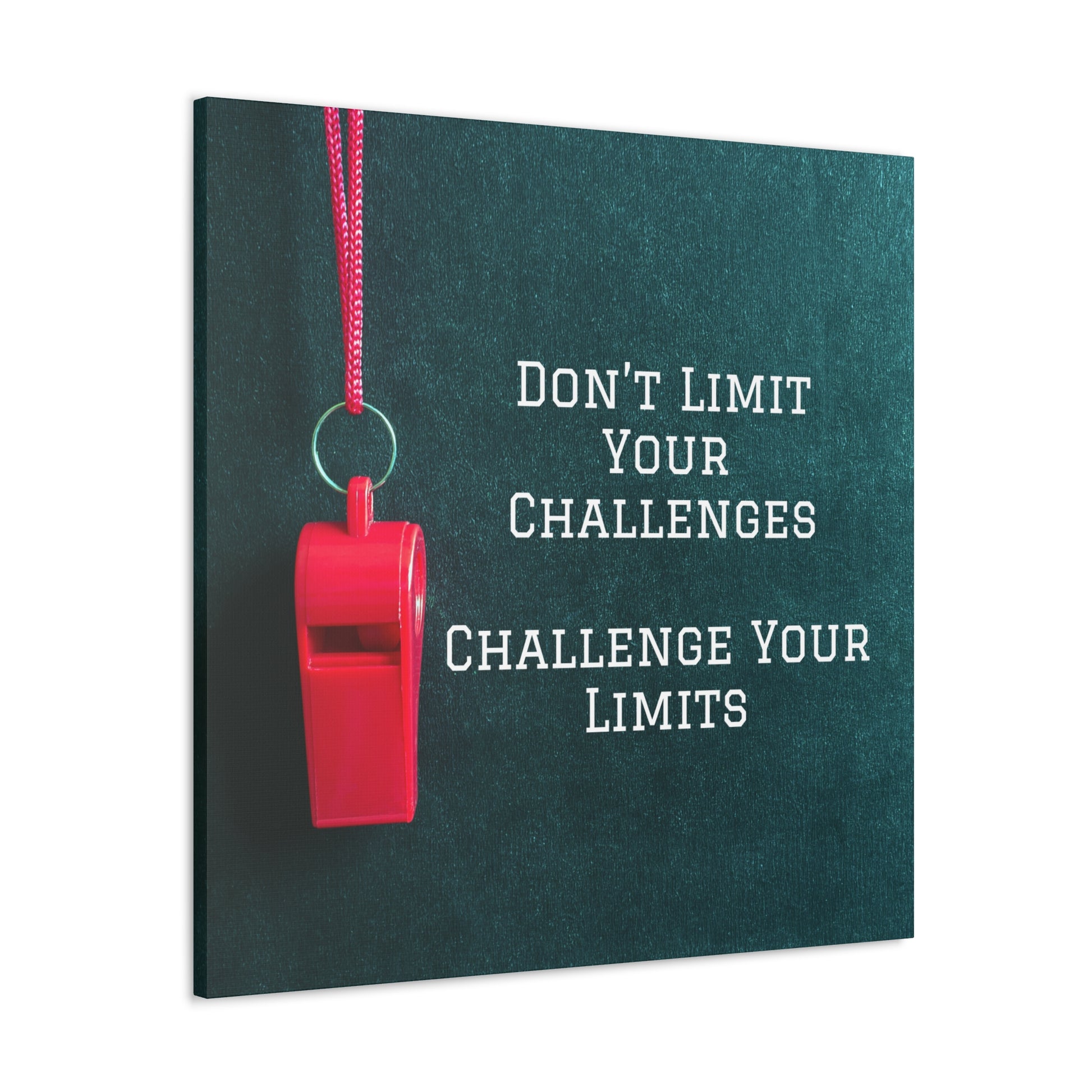 "Don't Limit Your Challenges" Wall Art - Weave Got Gifts - Unique Gifts You Won’t Find Anywhere Else!