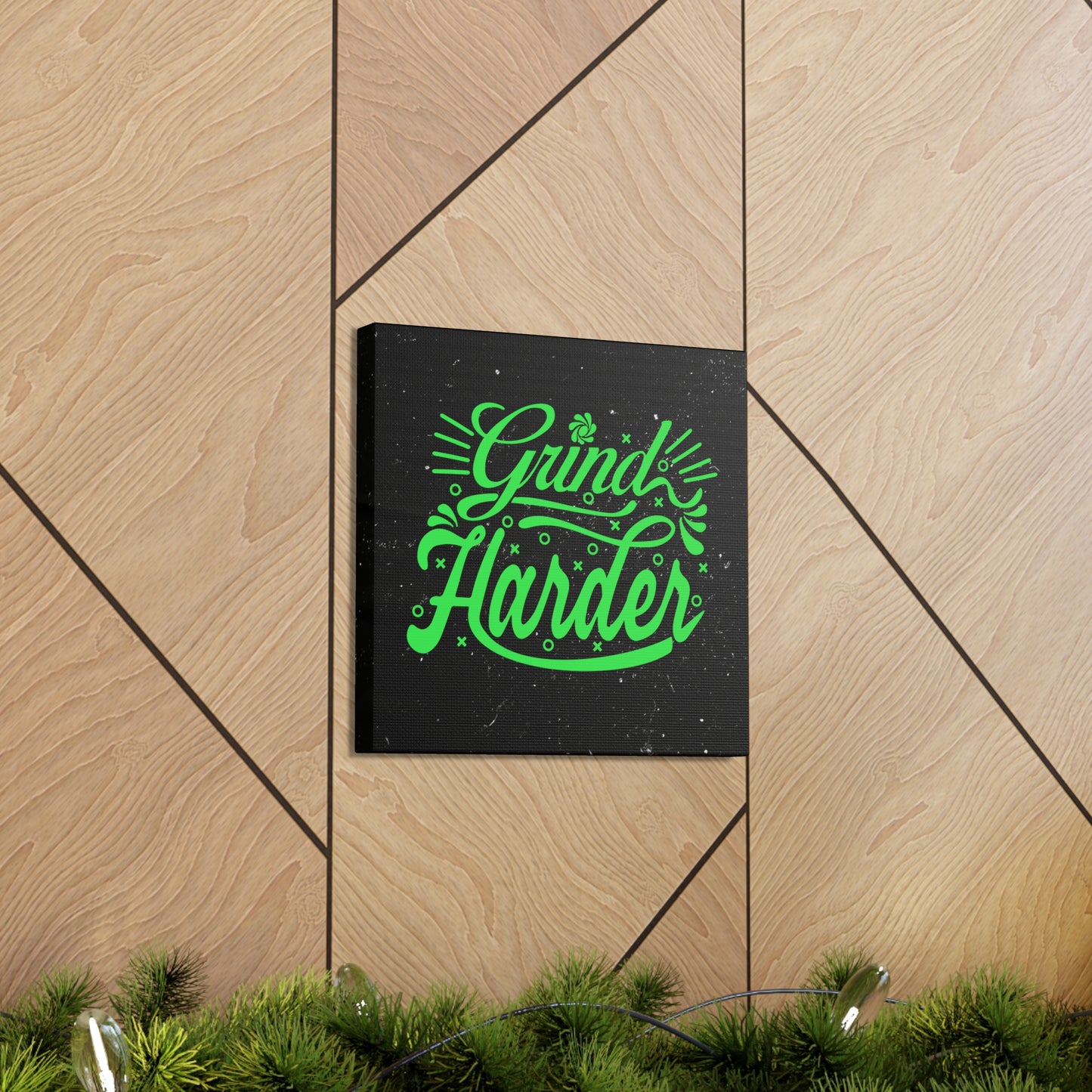 "Grind Harder" Wall Art - Weave Got Gifts - Unique Gifts You Won’t Find Anywhere Else!