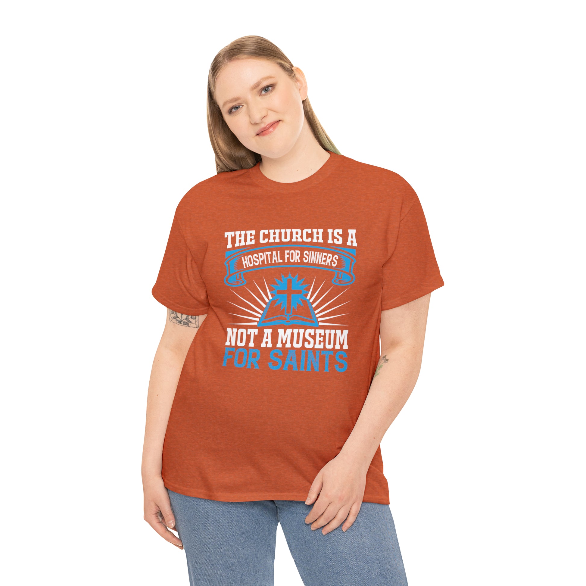 "Church Is A Hospital For Sinners" T-Shirt - Weave Got Gifts - Unique Gifts You Won’t Find Anywhere Else!