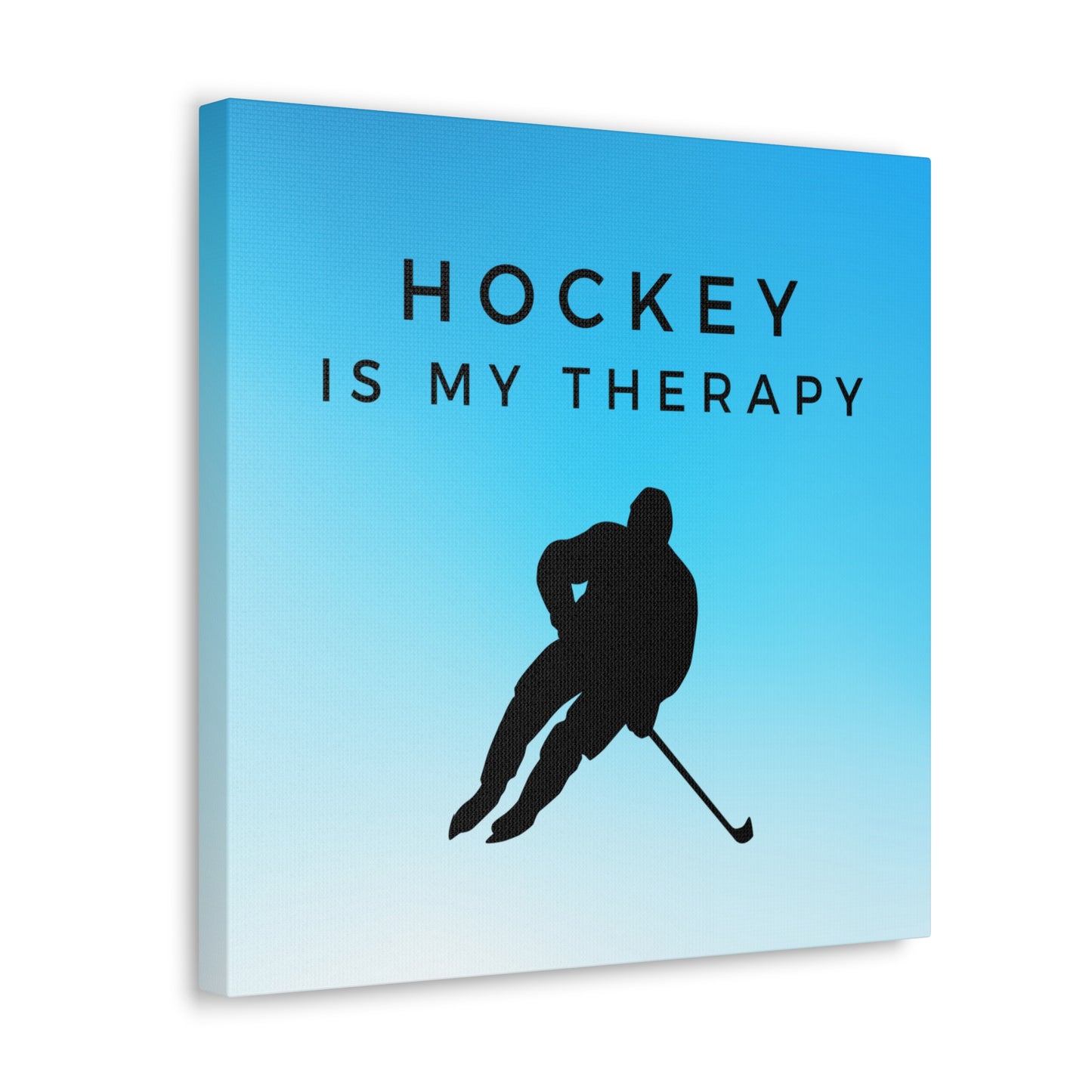 "Hockey Is My Therapy" Wall Art - Weave Got Gifts - Unique Gifts You Won’t Find Anywhere Else!