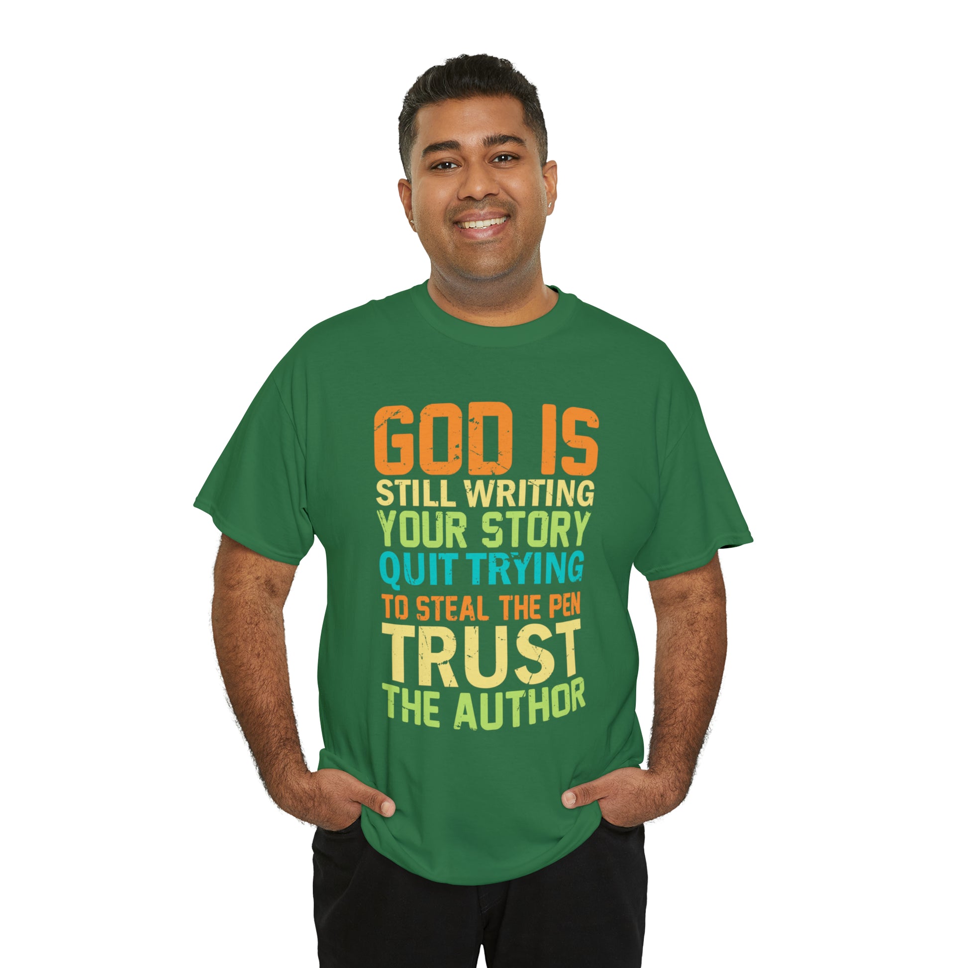 "God Is Still Writing Your Story" T-Shirt - Weave Got Gifts - Unique Gifts You Won’t Find Anywhere Else!