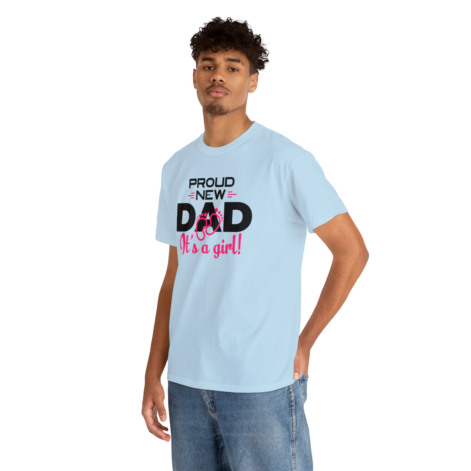 "Proud New Girl Dad" T-Shirt - Weave Got Gifts - Unique Gifts You Won’t Find Anywhere Else!