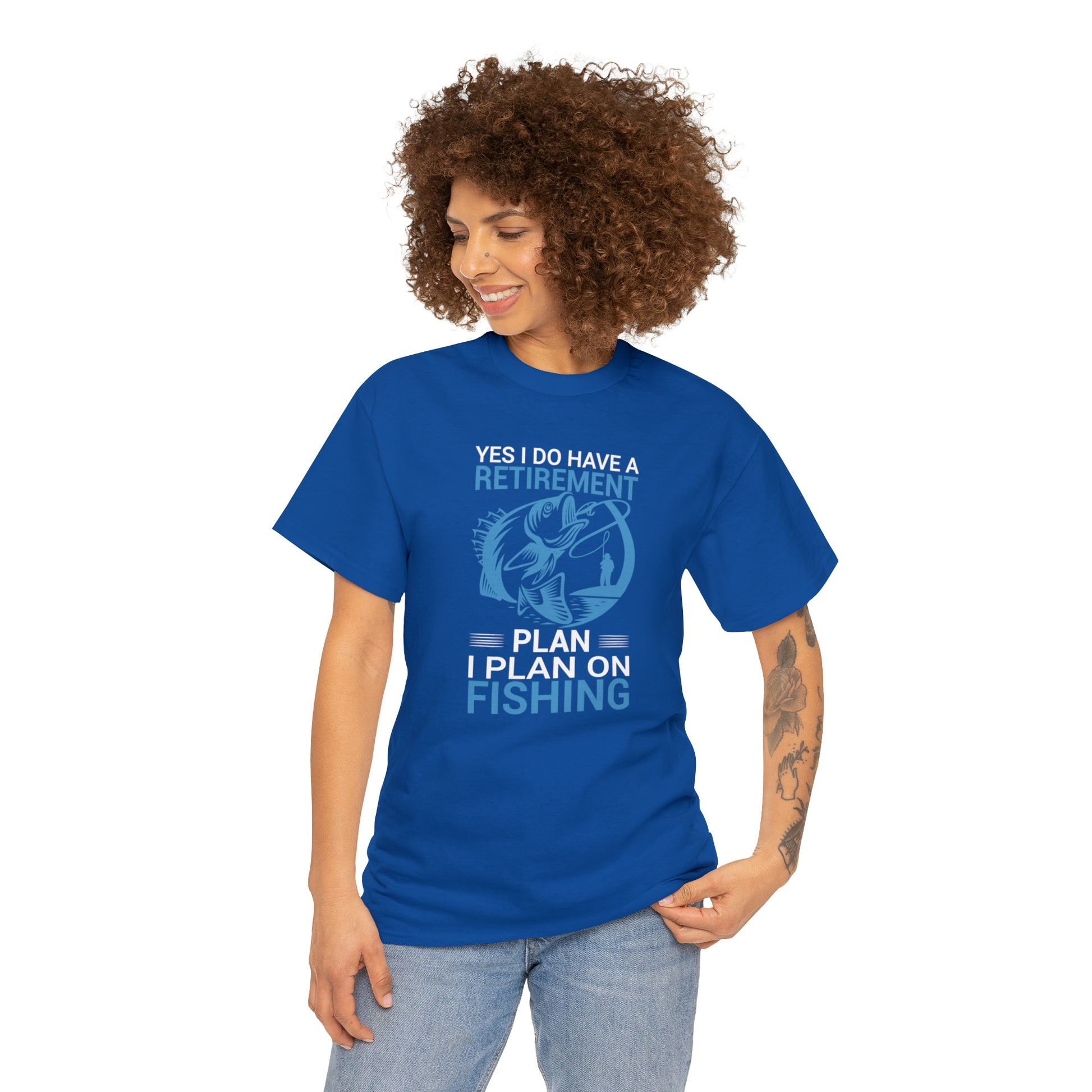"Fishing Retirement Plan" T-Shirt - Weave Got Gifts - Unique Gifts You Won’t Find Anywhere Else!