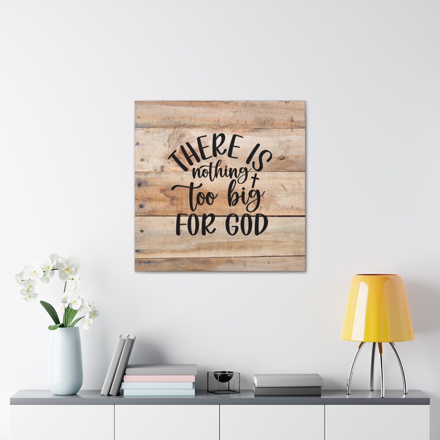 "There Is Nothing Too Big For God" Wall Art - Weave Got Gifts - Unique Gifts You Won’t Find Anywhere Else!