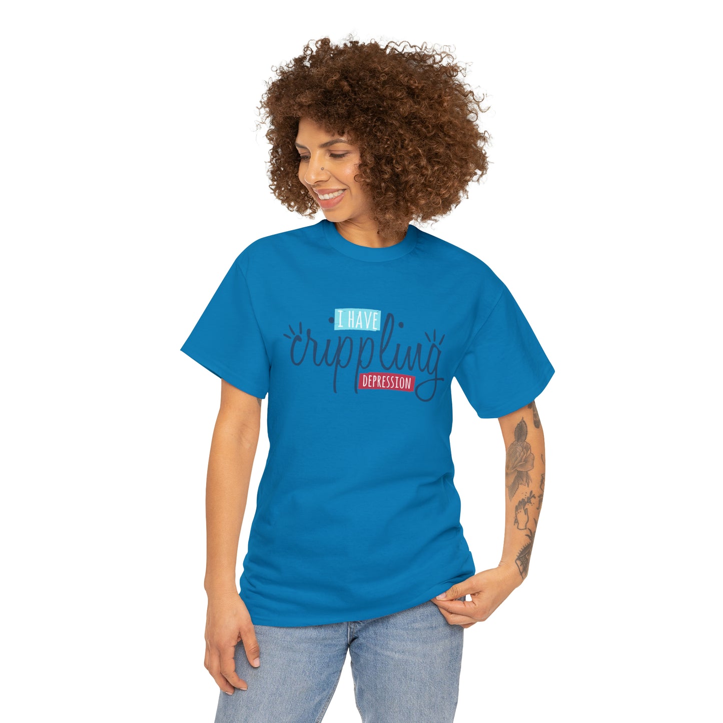 "I Have Crippling Depression" T-Shirt - Weave Got Gifts - Unique Gifts You Won’t Find Anywhere Else!