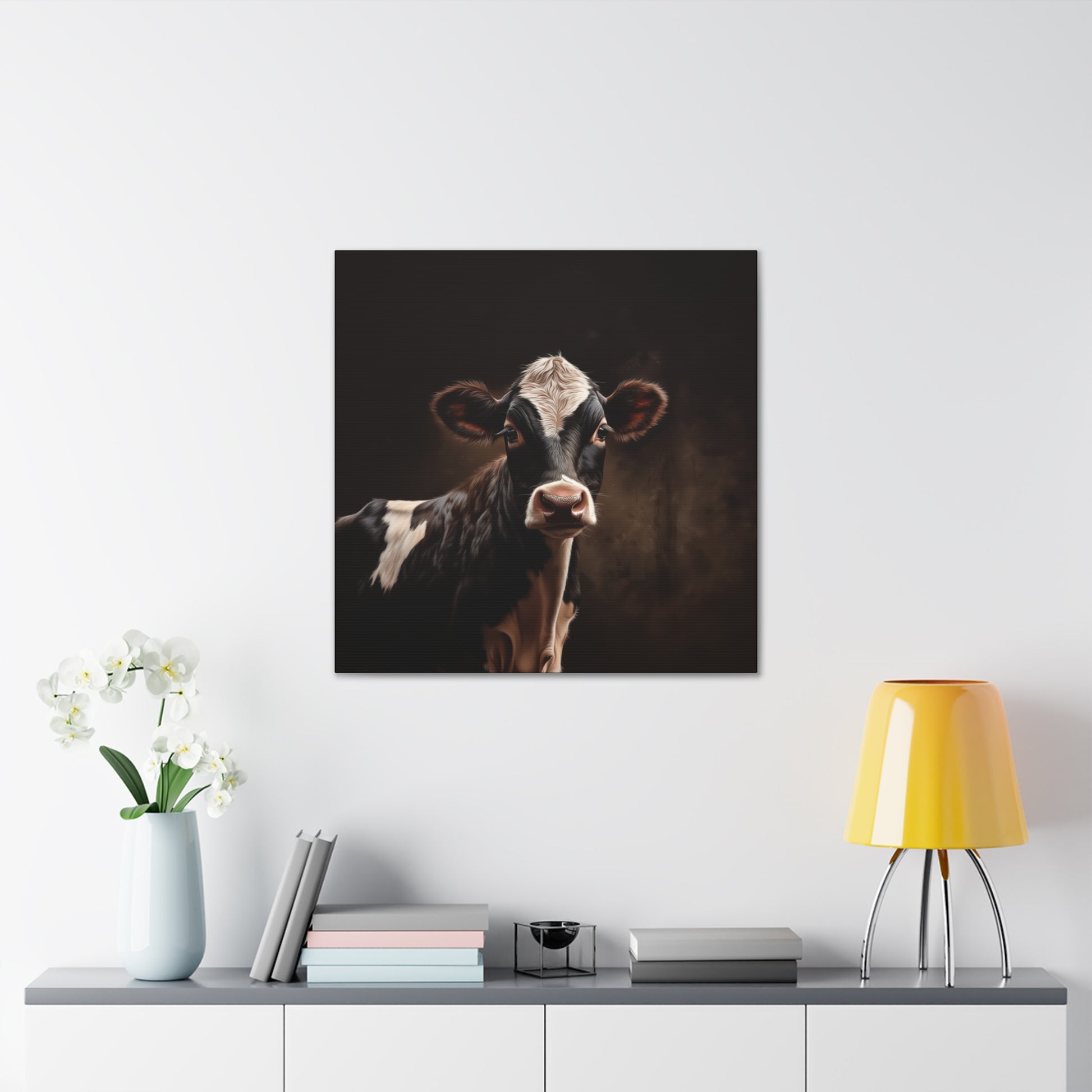 "Holstein Black & White Cow" Wall Art - Weave Got Gifts - Unique Gifts You Won’t Find Anywhere Else!