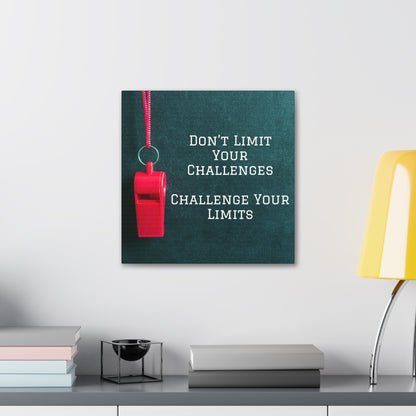 "Don't Limit Your Challenges" Wall Art - Weave Got Gifts - Unique Gifts You Won’t Find Anywhere Else!