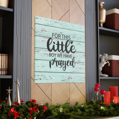 "For This Little Boy, We Have Prayed" Wall Art - Weave Got Gifts - Unique Gifts You Won’t Find Anywhere Else!
