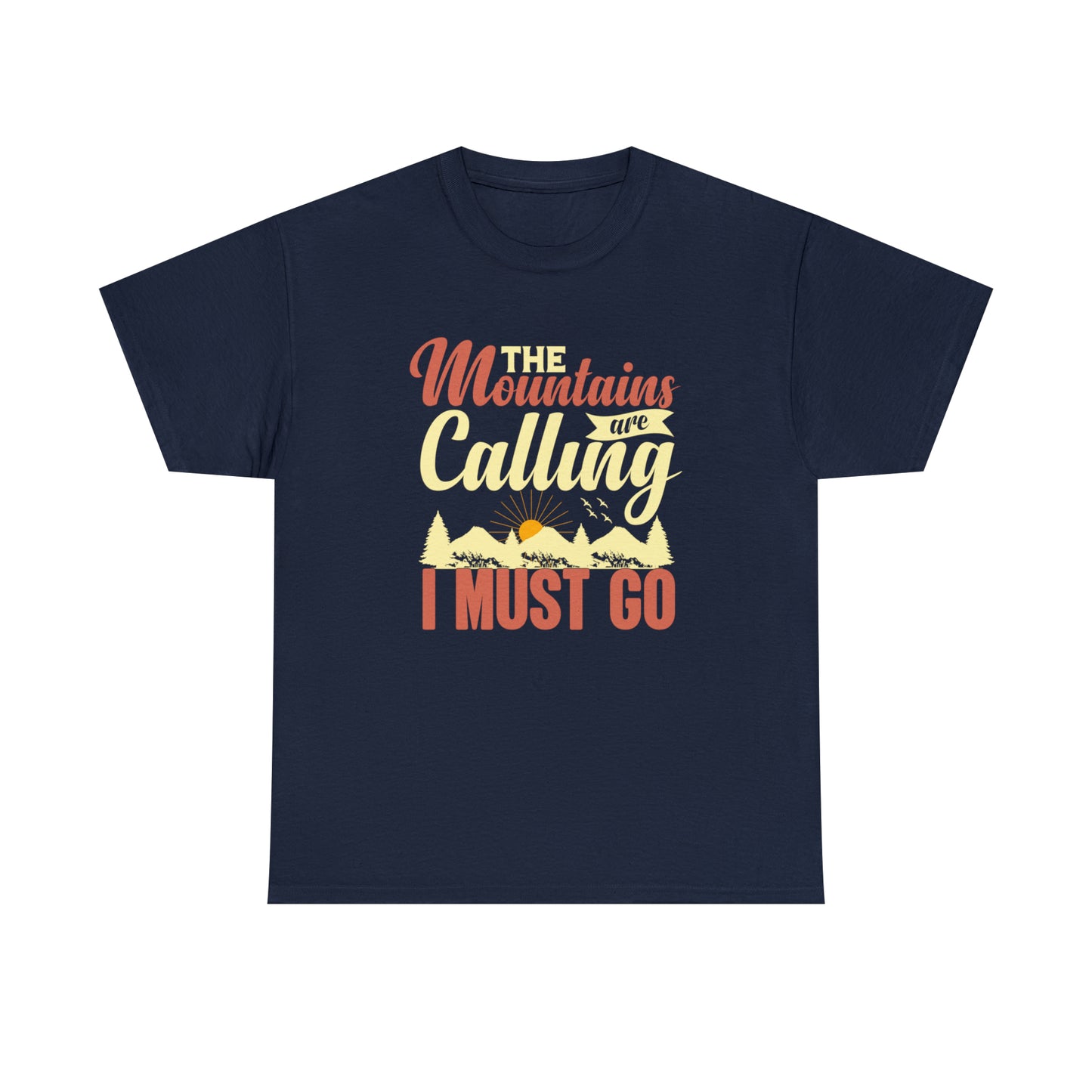 "The Mountains Are Calling" T-Shirt - Weave Got Gifts - Unique Gifts You Won’t Find Anywhere Else!