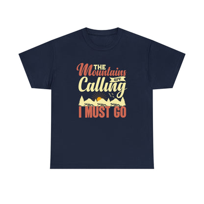 "The Mountains Are Calling" T-Shirt - Weave Got Gifts - Unique Gifts You Won’t Find Anywhere Else!