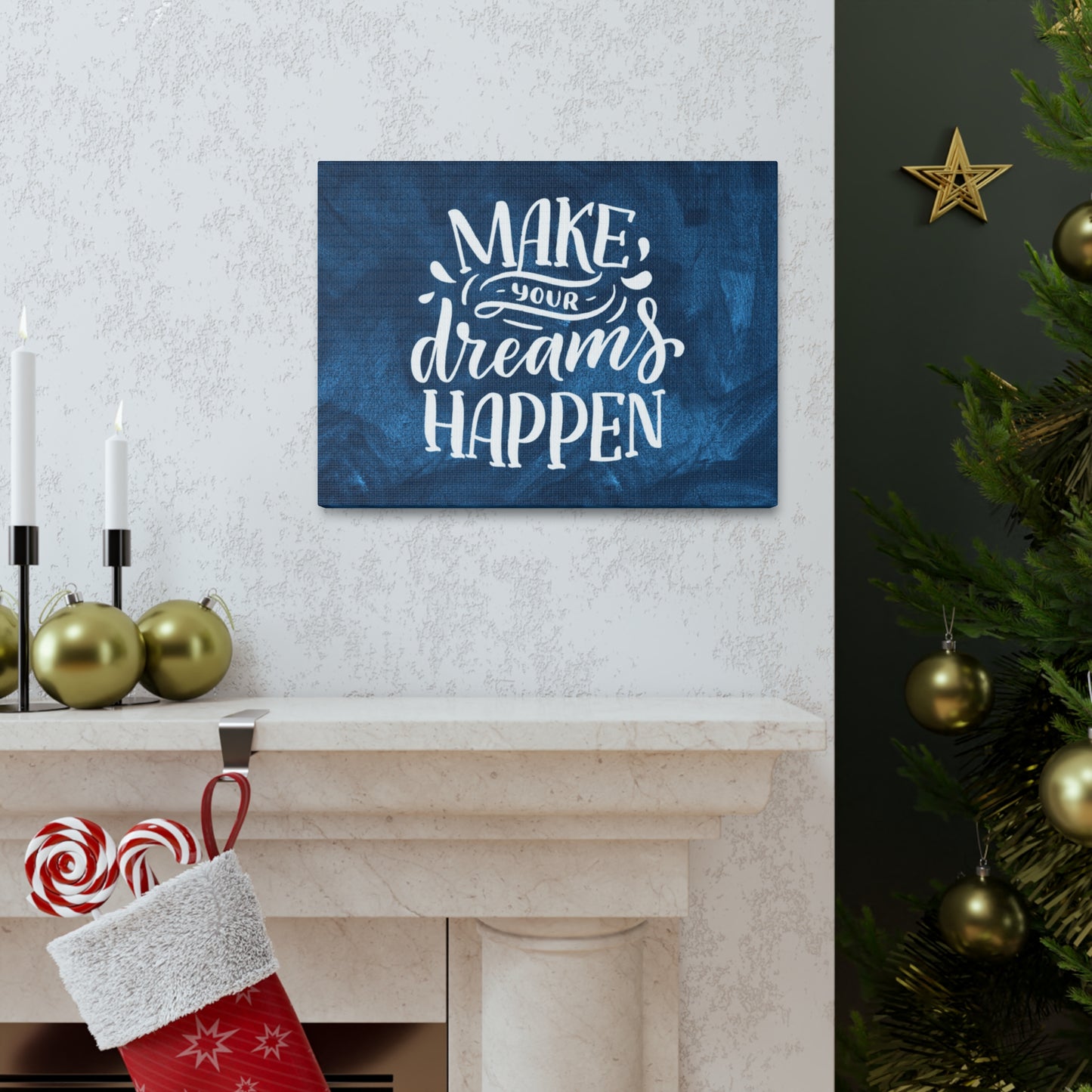 "Make Your Dreams Happen" Wall Art - Weave Got Gifts - Unique Gifts You Won’t Find Anywhere Else!