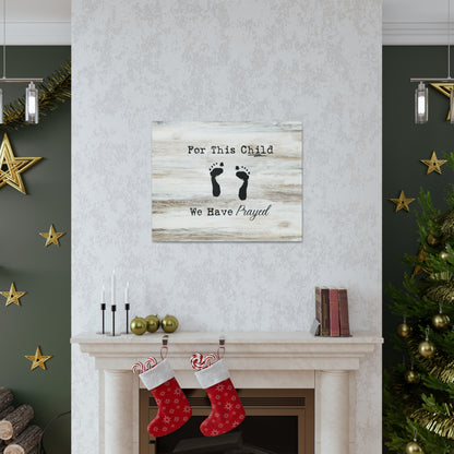 "For This Child, We Have Prayed" Wall Art - Weave Got Gifts - Unique Gifts You Won’t Find Anywhere Else!