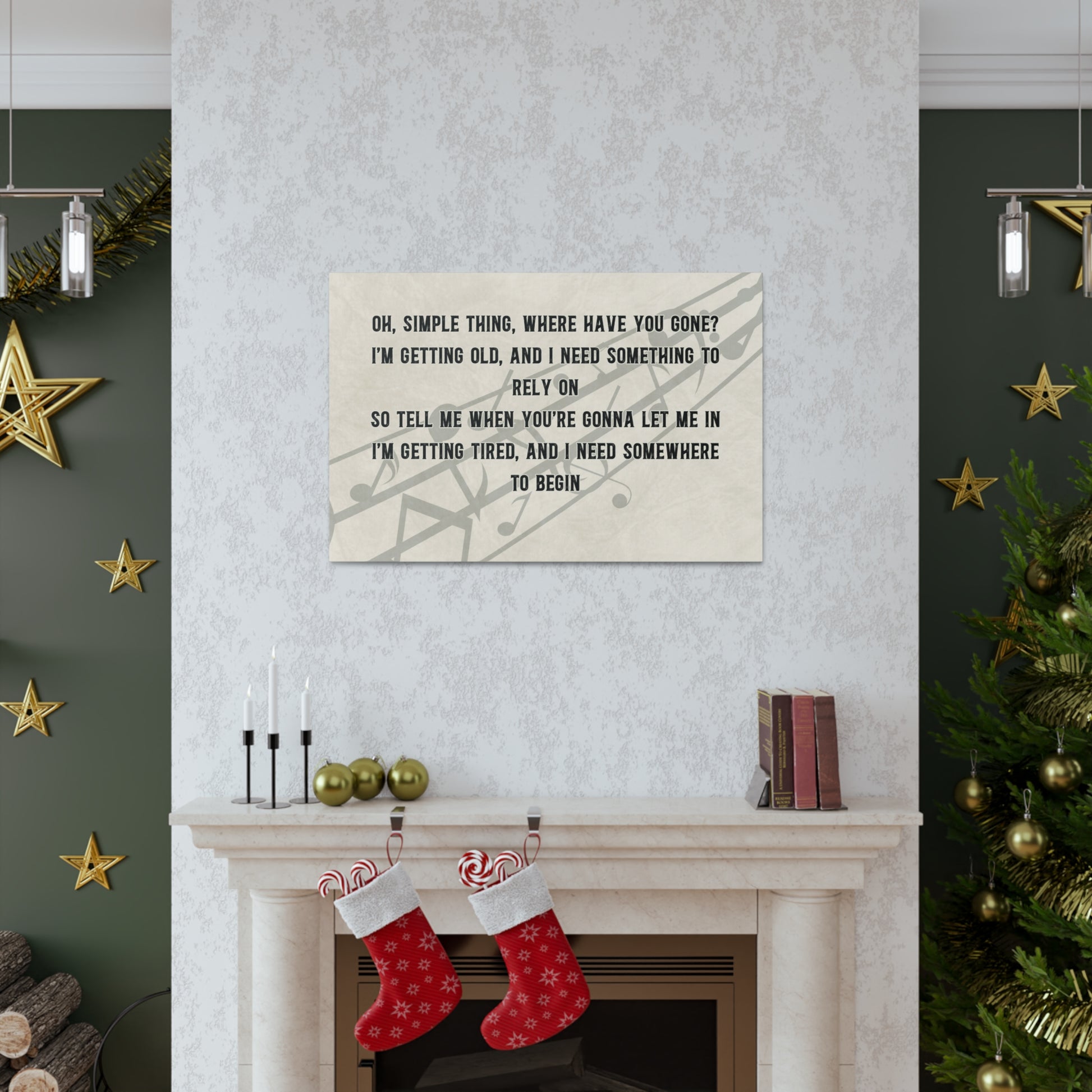 "Custom Song Lyrics" Wall Art - Weave Got Gifts - Unique Gifts You Won’t Find Anywhere Else!