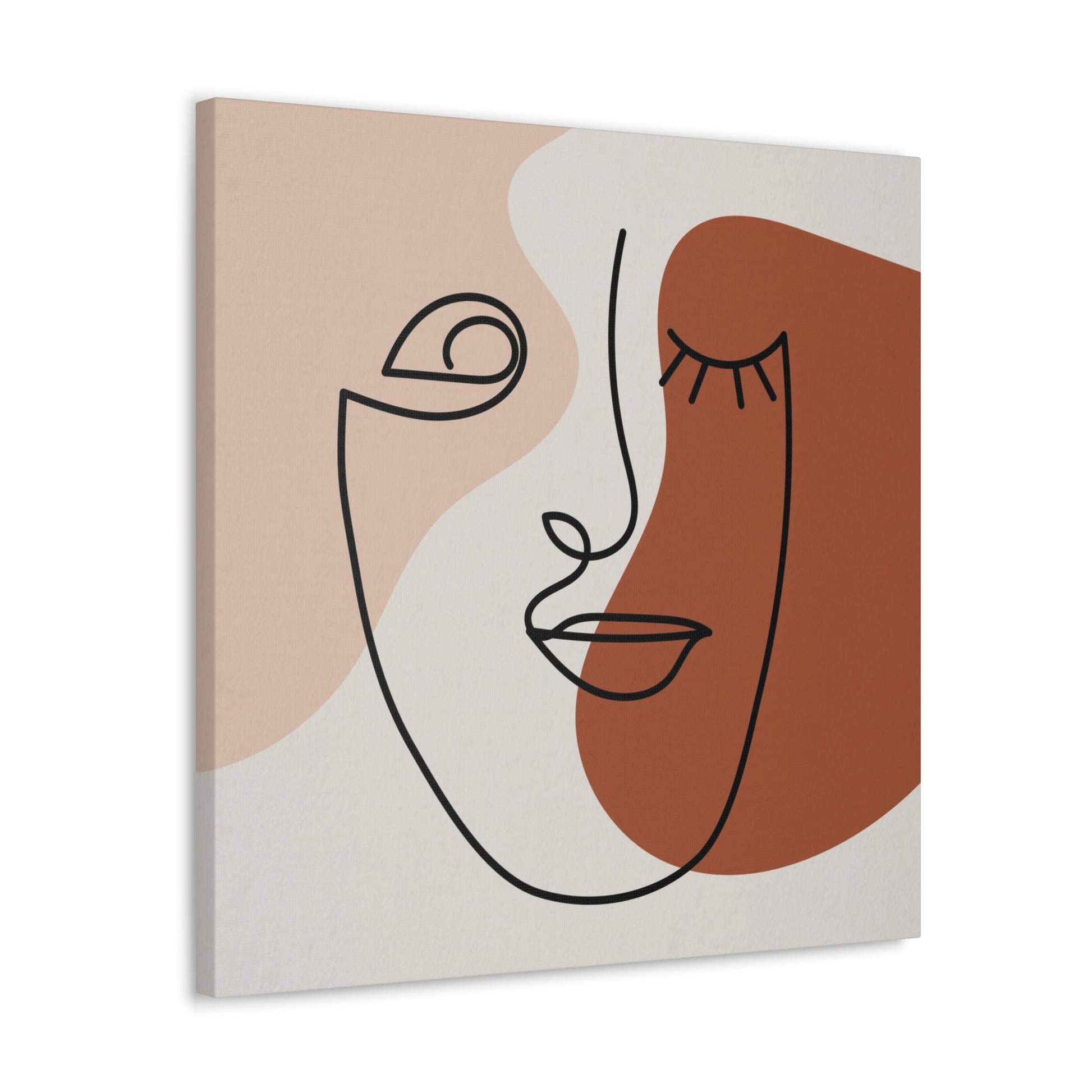 "Abstract Face Art" Wall Sign - Weave Got Gifts - Unique Gifts You Won’t Find Anywhere Else!