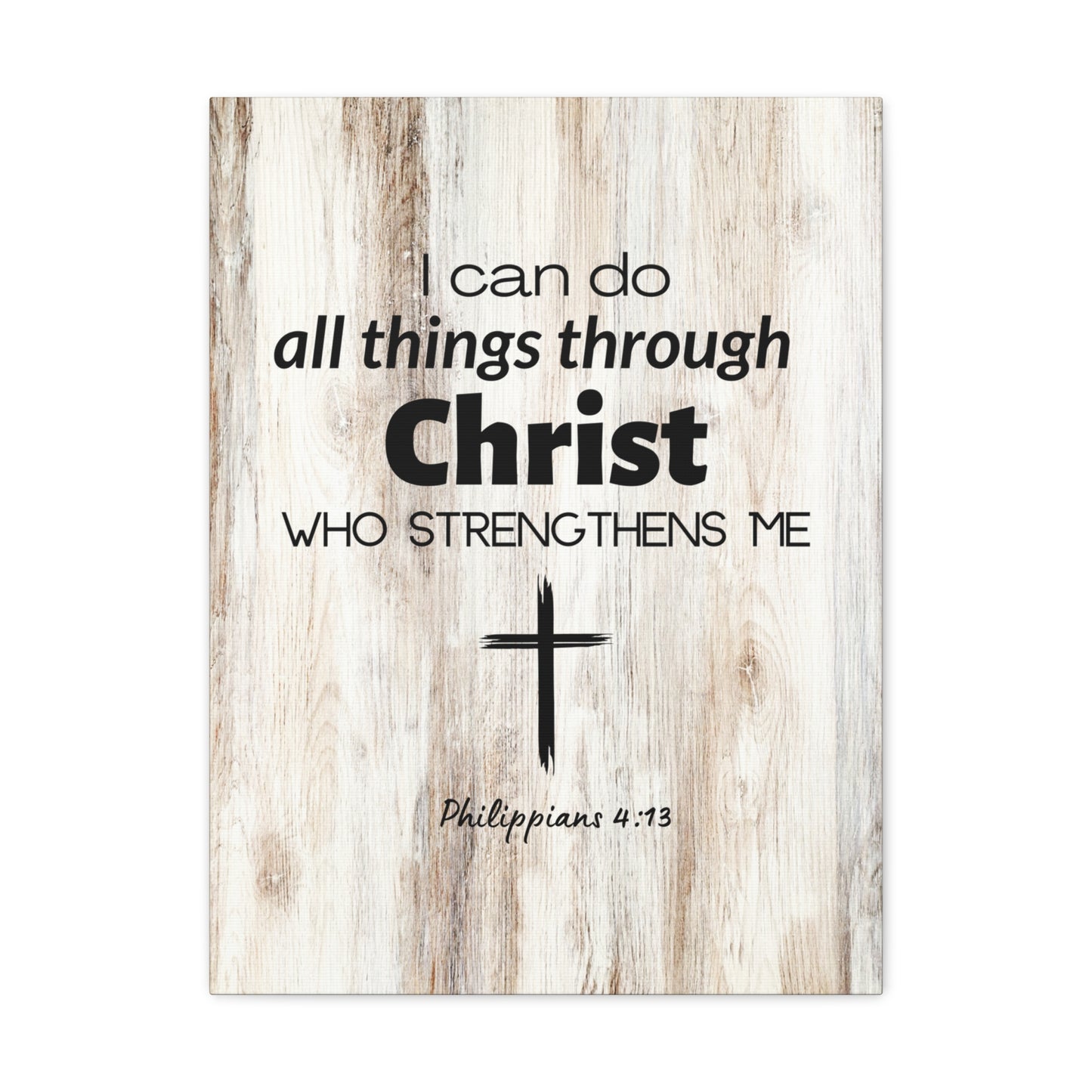 "I Can Do All Things Through Christ" Wall Print - Weave Got Gifts - Unique Gifts You Won’t Find Anywhere Else!