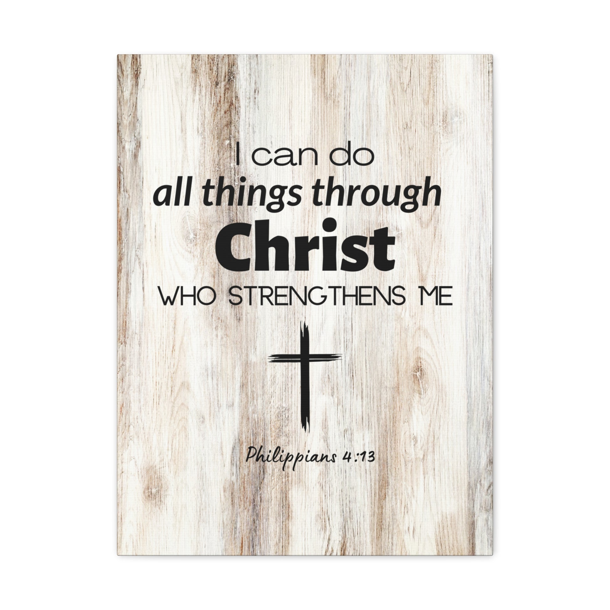 "I Can Do All Things Through Christ" Wall Print - Weave Got Gifts - Unique Gifts You Won’t Find Anywhere Else!