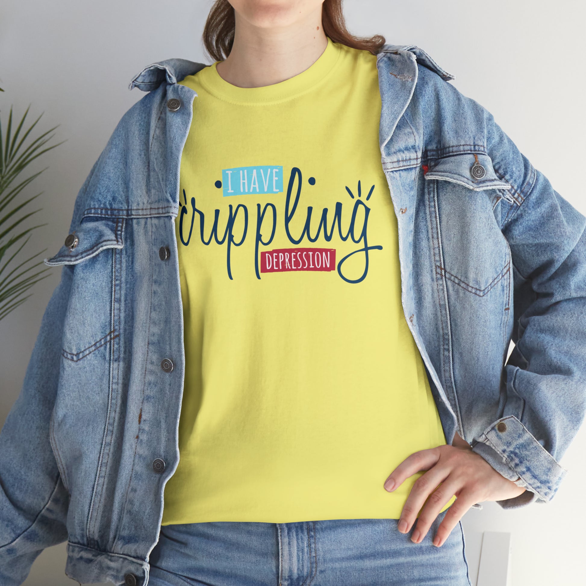 "I Have Crippling Depression" T-Shirt - Weave Got Gifts - Unique Gifts You Won’t Find Anywhere Else!