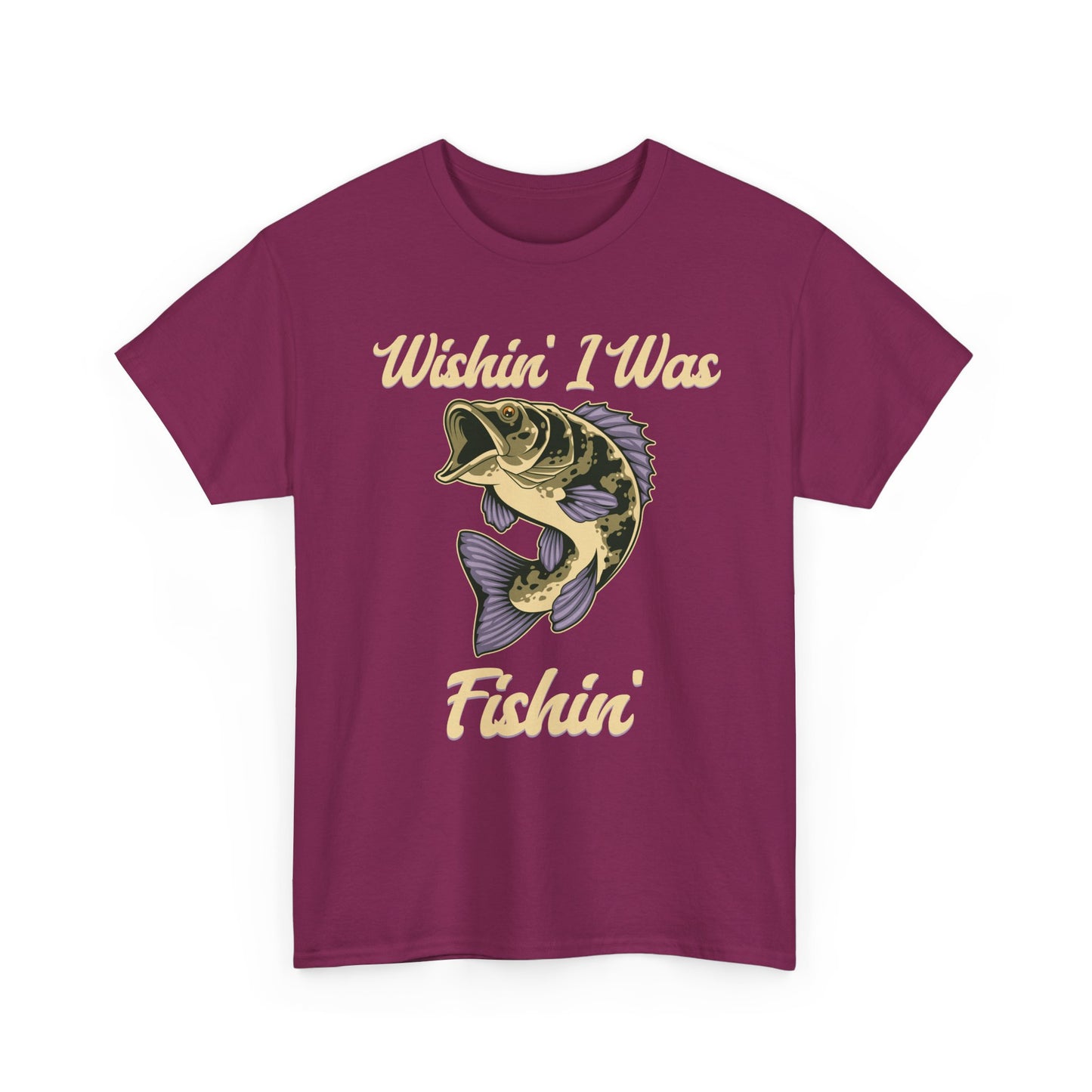 Comfortable fishing t-shirt with a relaxed, easygoing style
