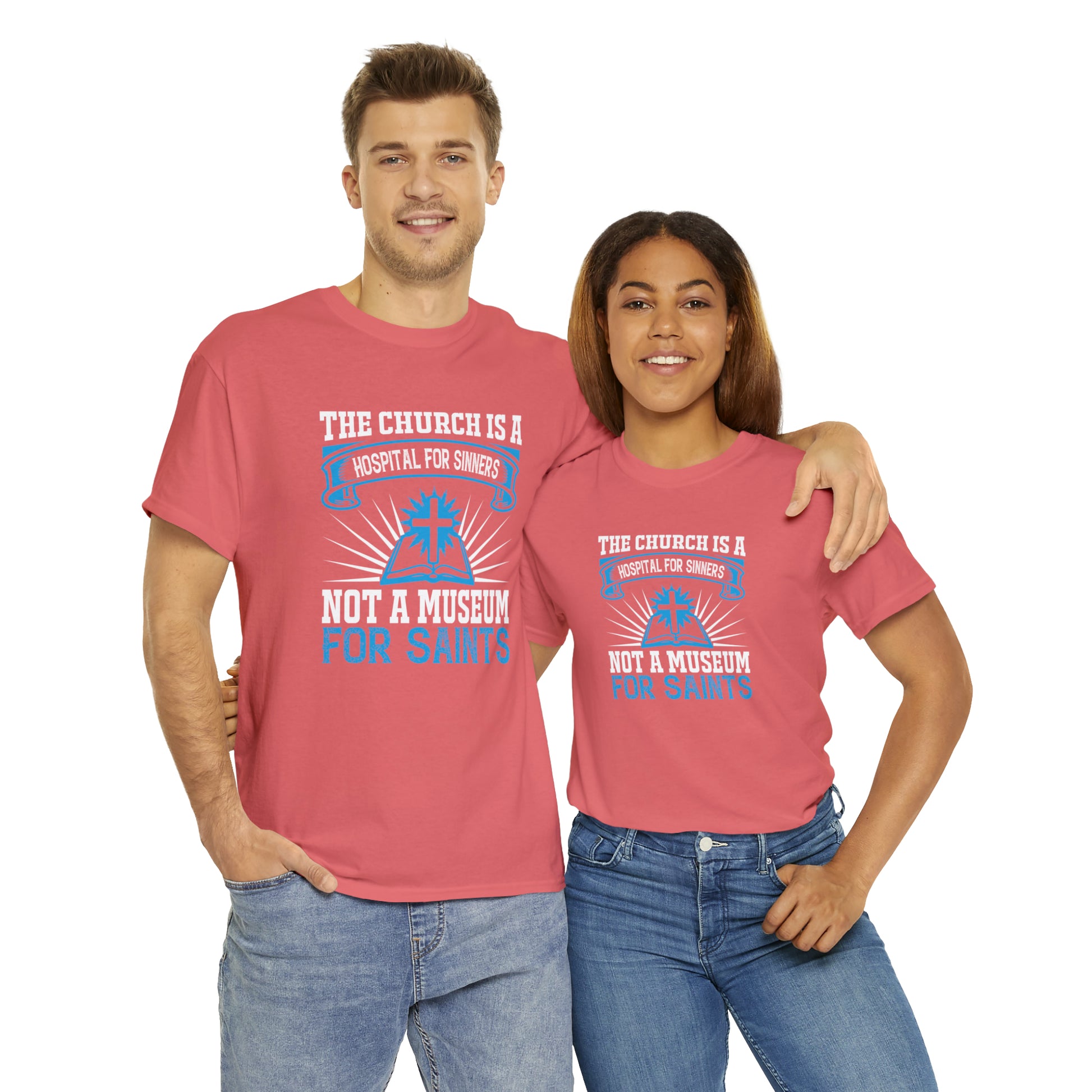 "Church Is A Hospital For Sinners" T-Shirt - Weave Got Gifts - Unique Gifts You Won’t Find Anywhere Else!