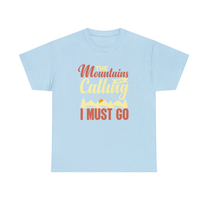 "The Mountains Are Calling" T-Shirt - Weave Got Gifts - Unique Gifts You Won’t Find Anywhere Else!