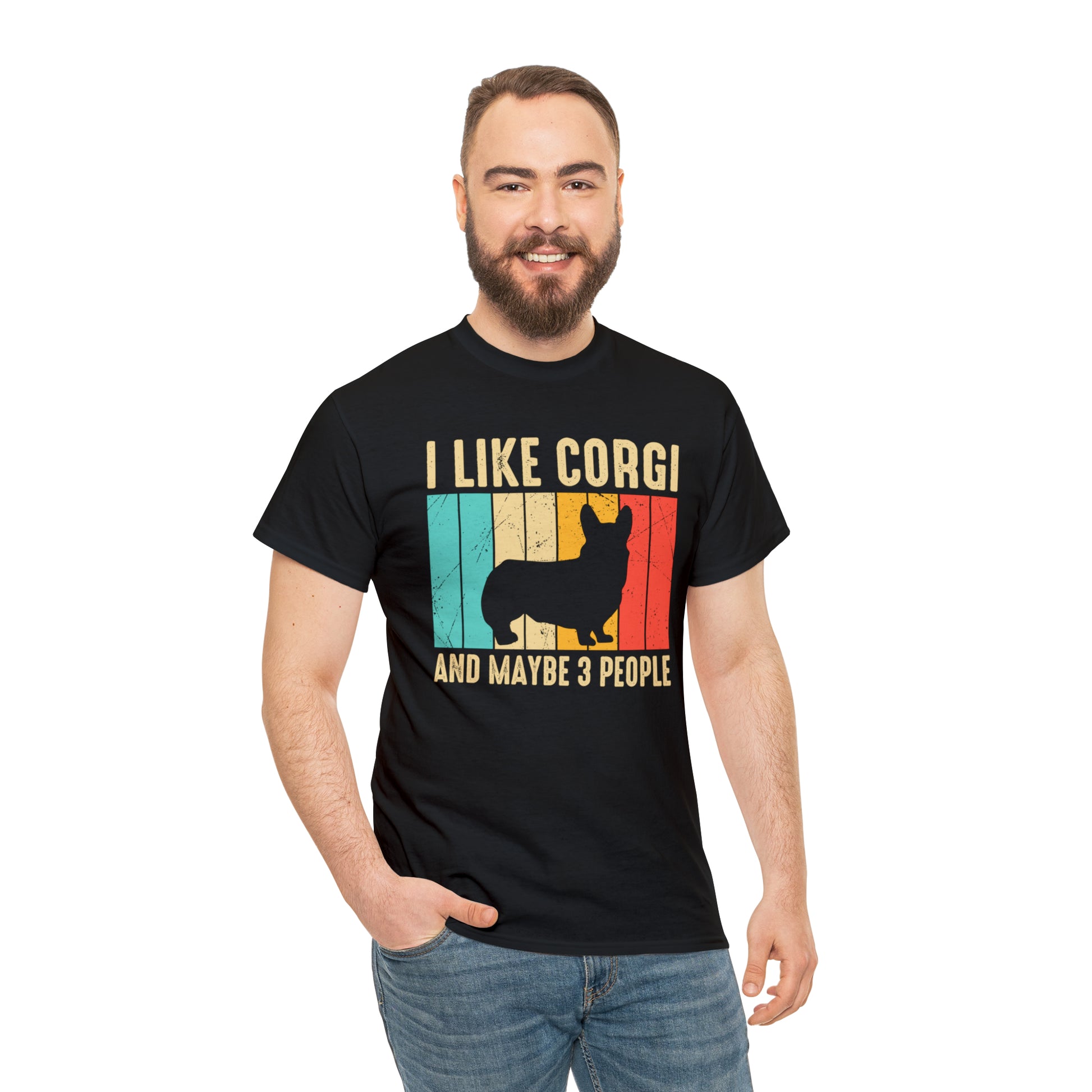"I Like Corgi & Maybe 3 People" T-Shirt - Weave Got Gifts - Unique Gifts You Won’t Find Anywhere Else!