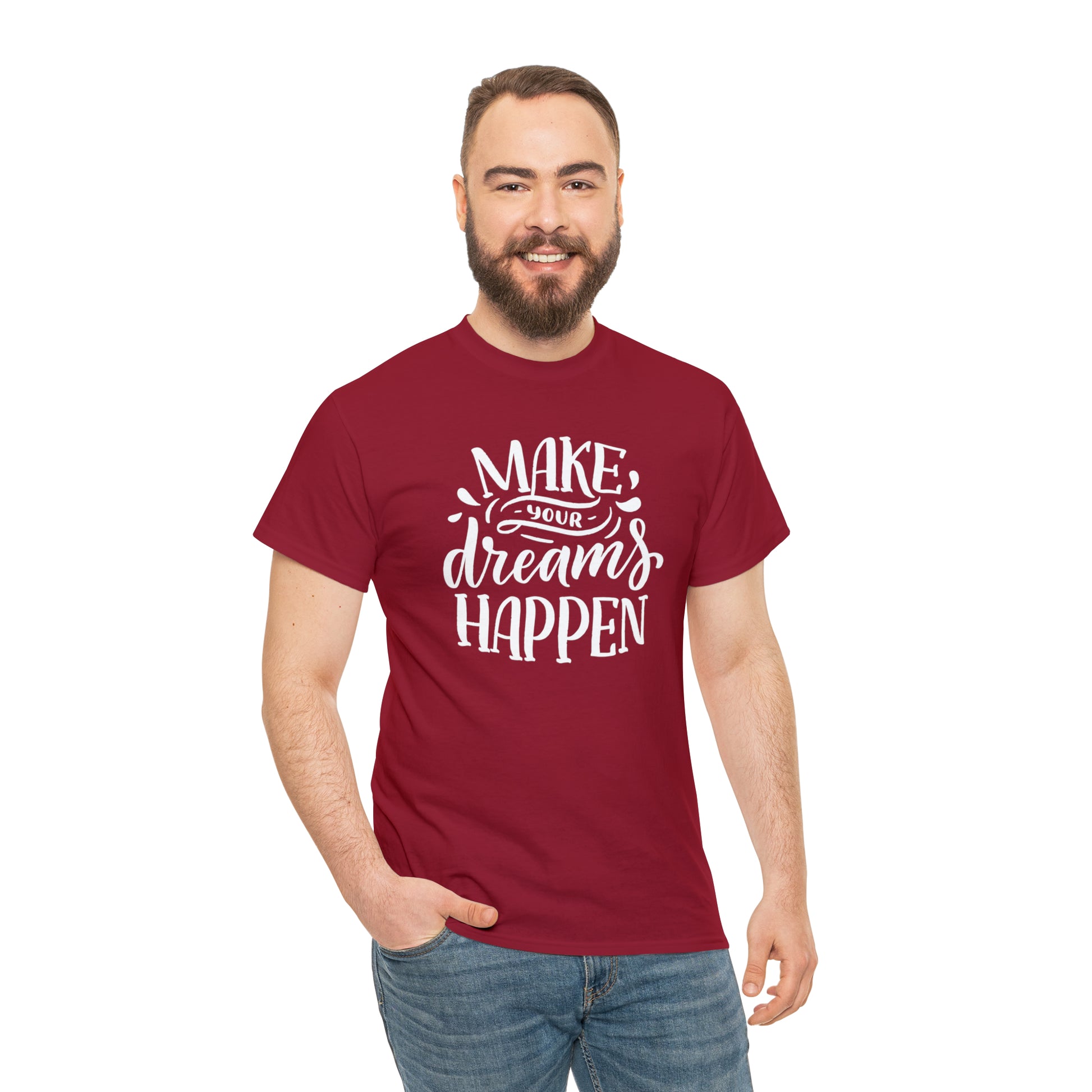 "Make Your Dreams Happen" T-Shirt - Weave Got Gifts - Unique Gifts You Won’t Find Anywhere Else!