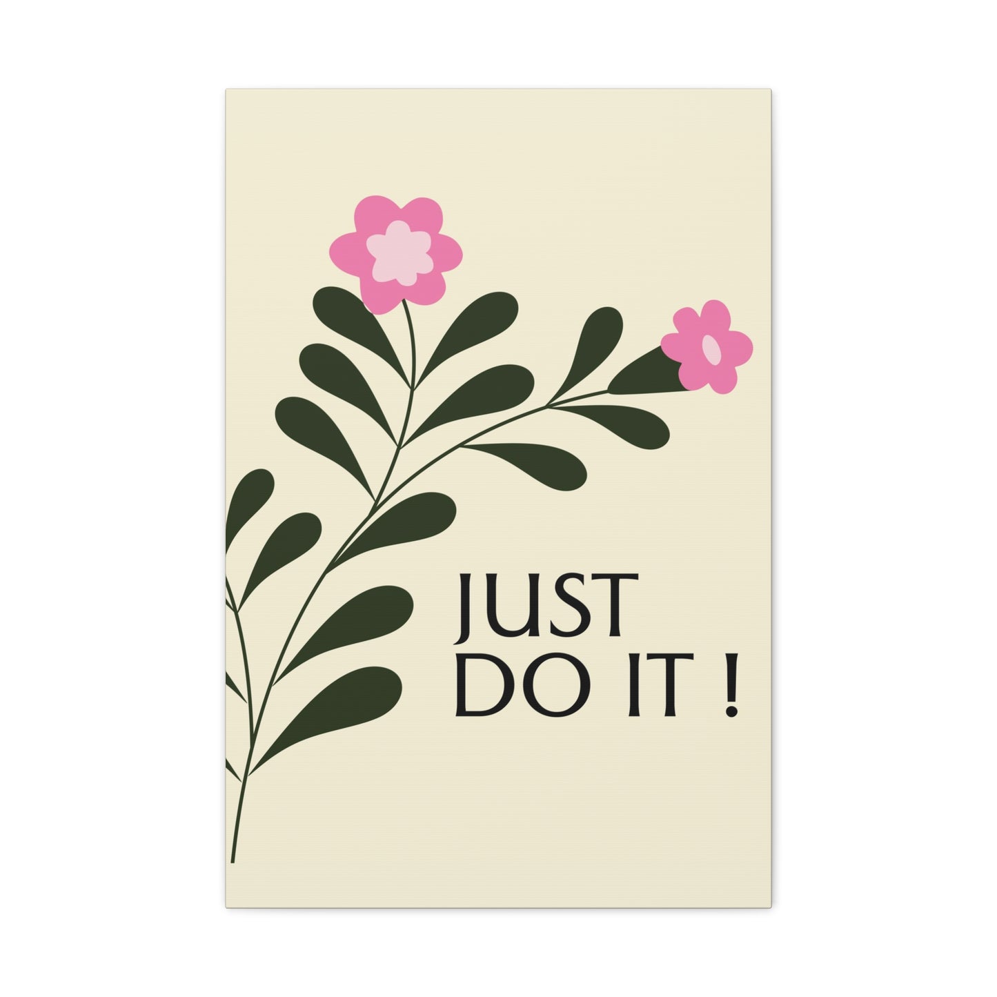 "Just Do It" Floral Wall Art - Weave Got Gifts - Unique Gifts You Won’t Find Anywhere Else!