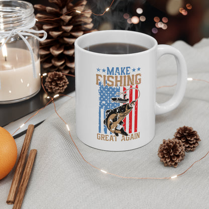 "Make Fishing Great Again" Coffee Mug - Weave Got Gifts - Unique Gifts You Won’t Find Anywhere Else!