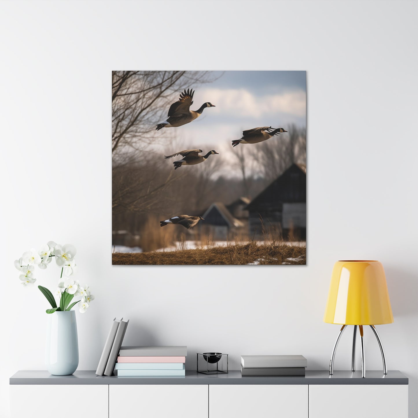 "Geese In Flight" Wall Art - Weave Got Gifts - Unique Gifts You Won’t Find Anywhere Else!
