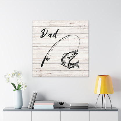"Fishing Dad" Wall Art - Weave Got Gifts - Unique Gifts You Won’t Find Anywhere Else!