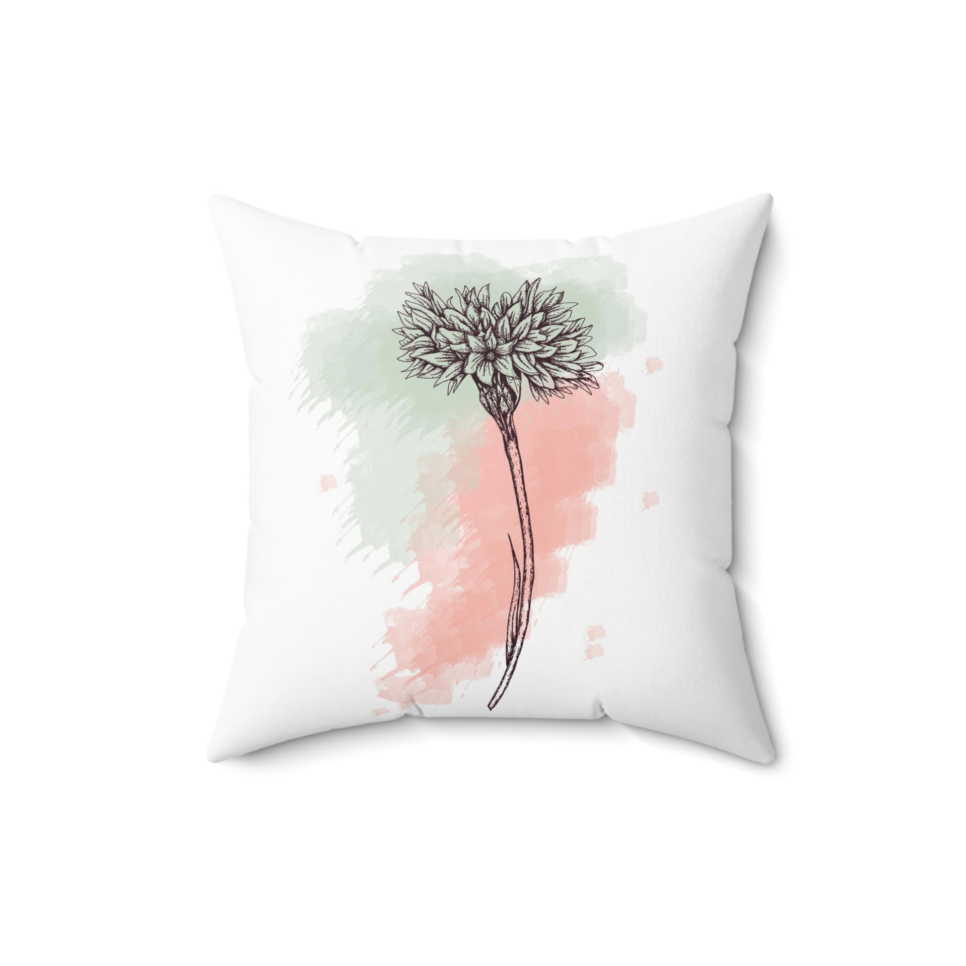 "Minimalist Flower" Throw Pillow - Weave Got Gifts - Unique Gifts You Won’t Find Anywhere Else!