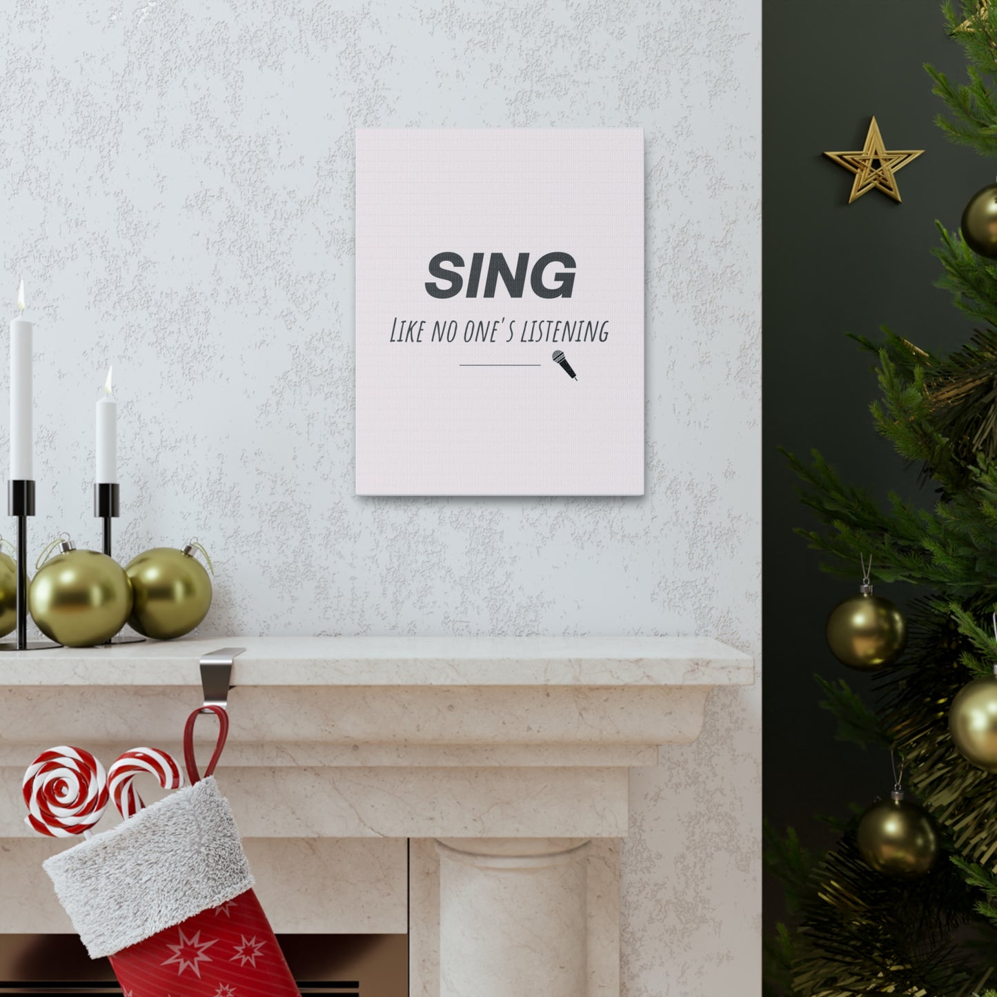 "Sing Like No One's Listening" Wall Art - Weave Got Gifts - Unique Gifts You Won’t Find Anywhere Else!