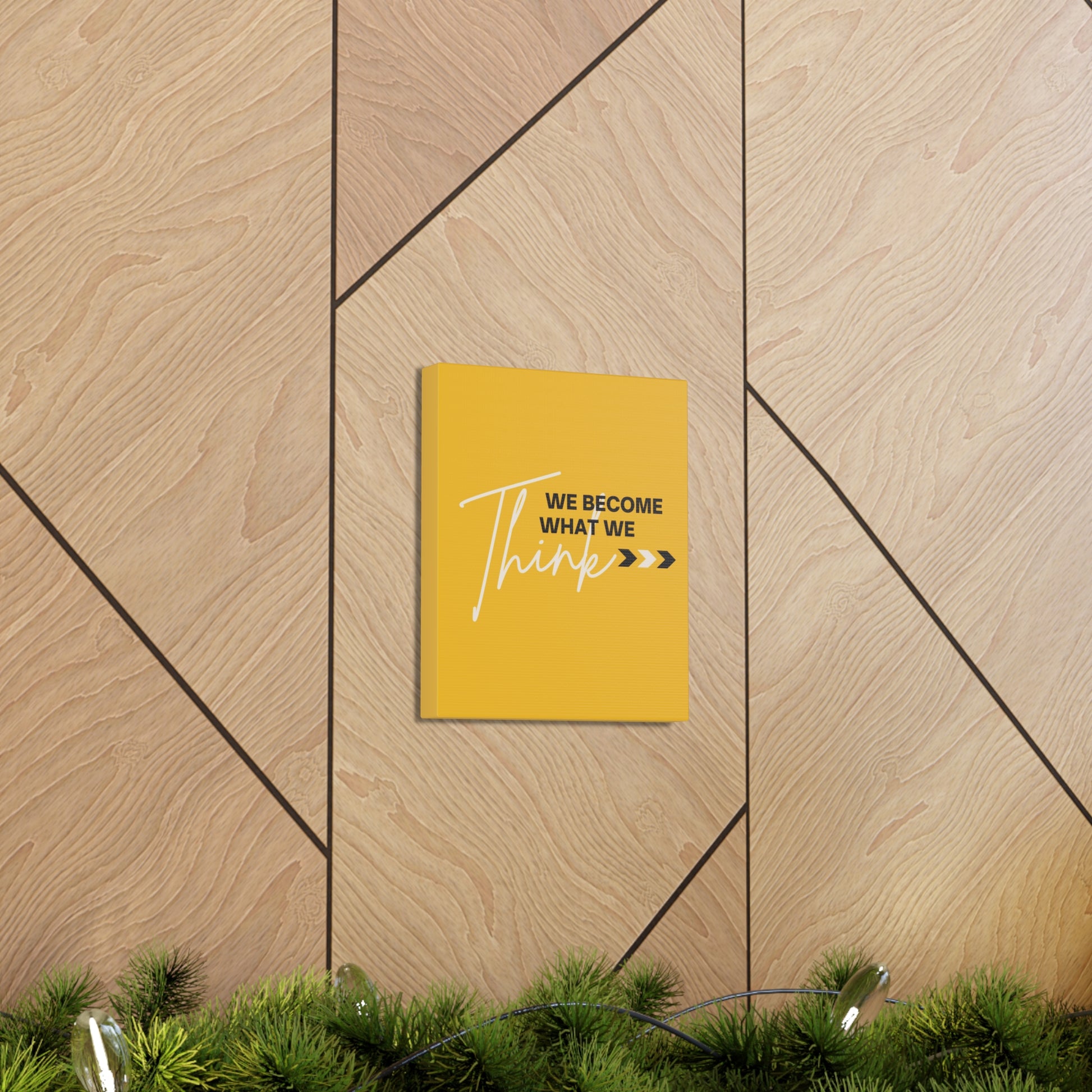 "We Become What We Think" Wall Art - Weave Got Gifts - Unique Gifts You Won’t Find Anywhere Else!