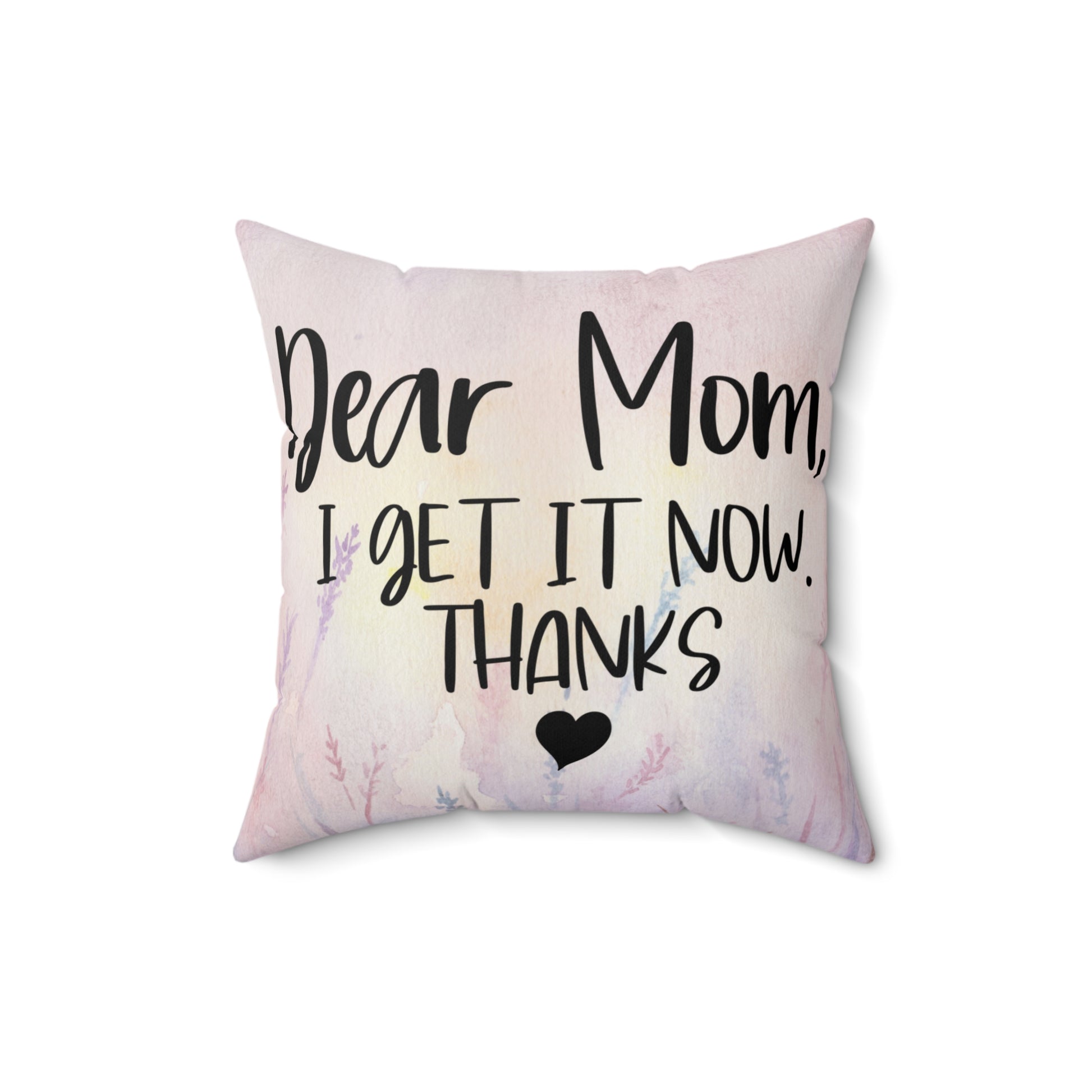 "Dear Mom" Throw Pillow - Weave Got Gifts - Unique Gifts You Won’t Find Anywhere Else!