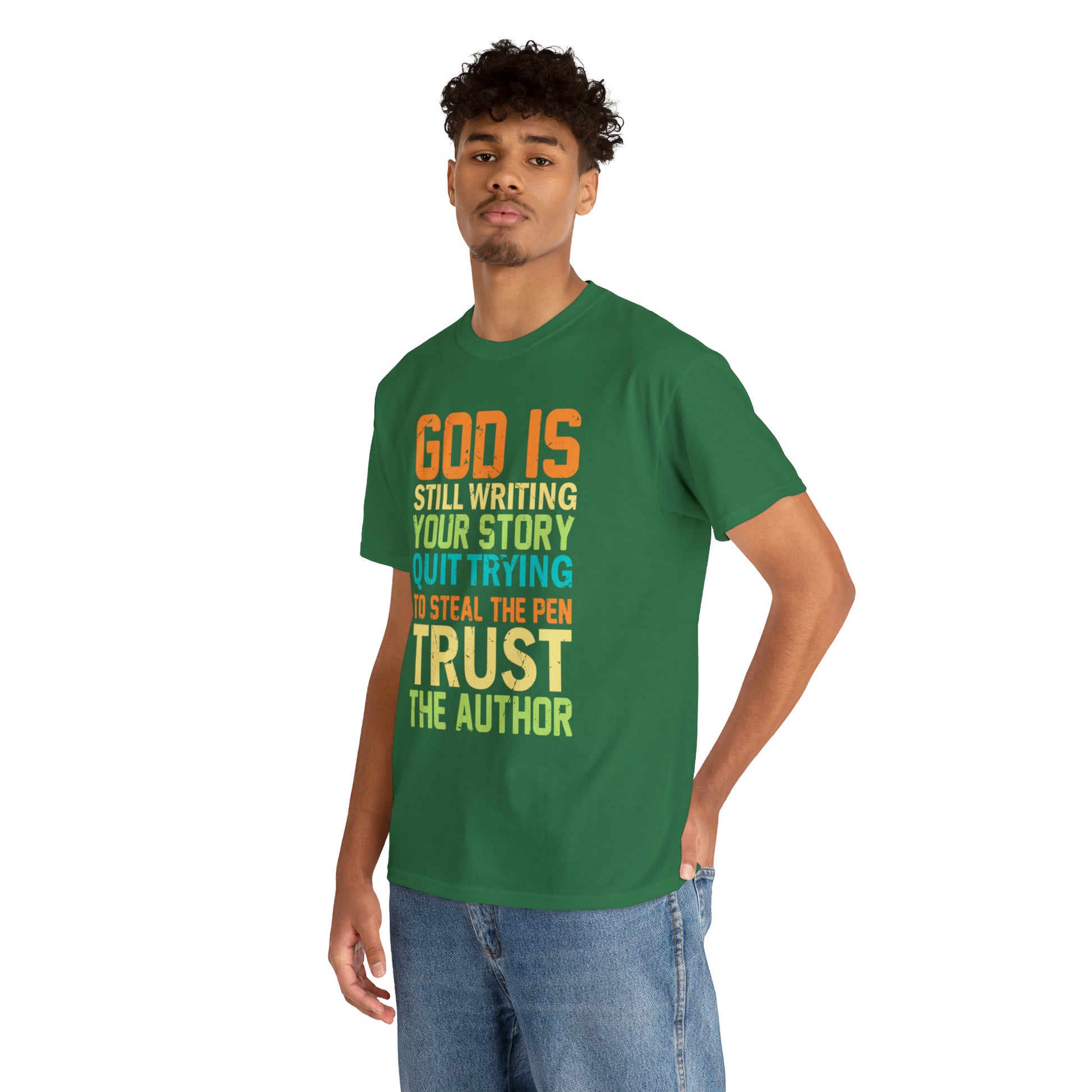 "God Is Still Writing Your Story" T-Shirt - Weave Got Gifts - Unique Gifts You Won’t Find Anywhere Else!
