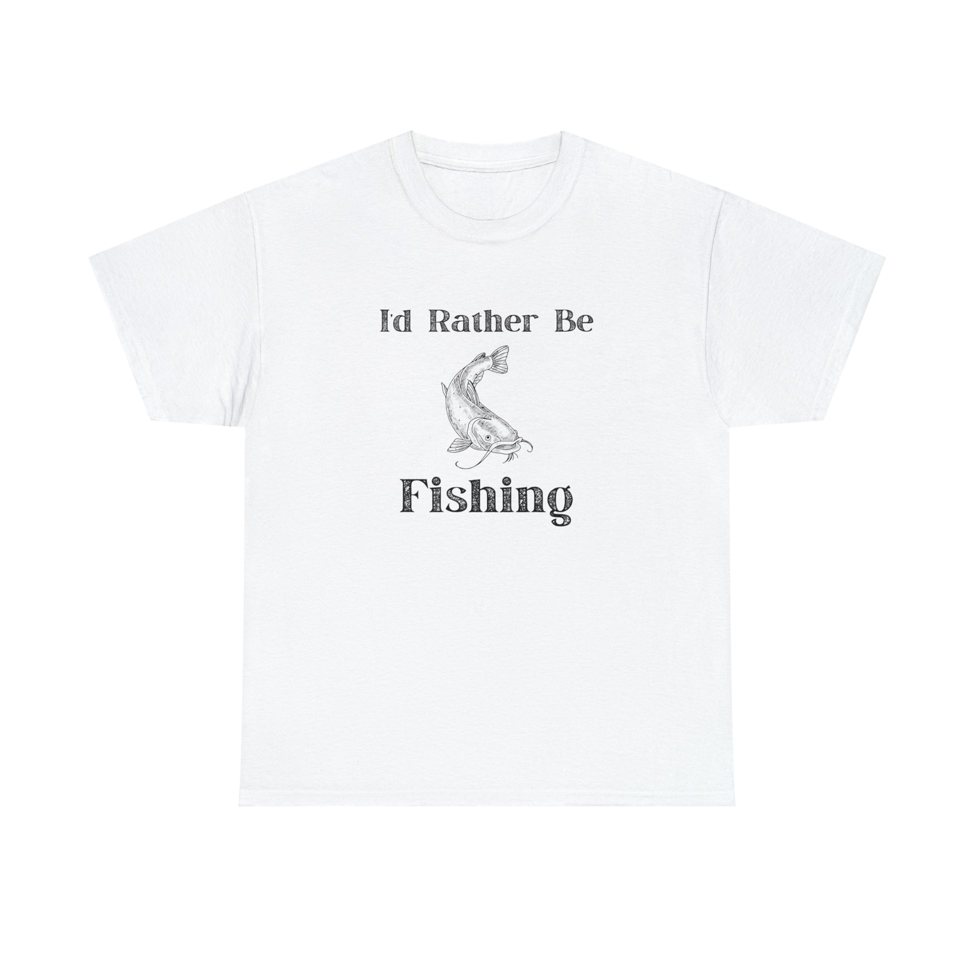 "Id Rather Be Fishing" T-Shirt - Weave Got Gifts - Unique Gifts You Won’t Find Anywhere Else!