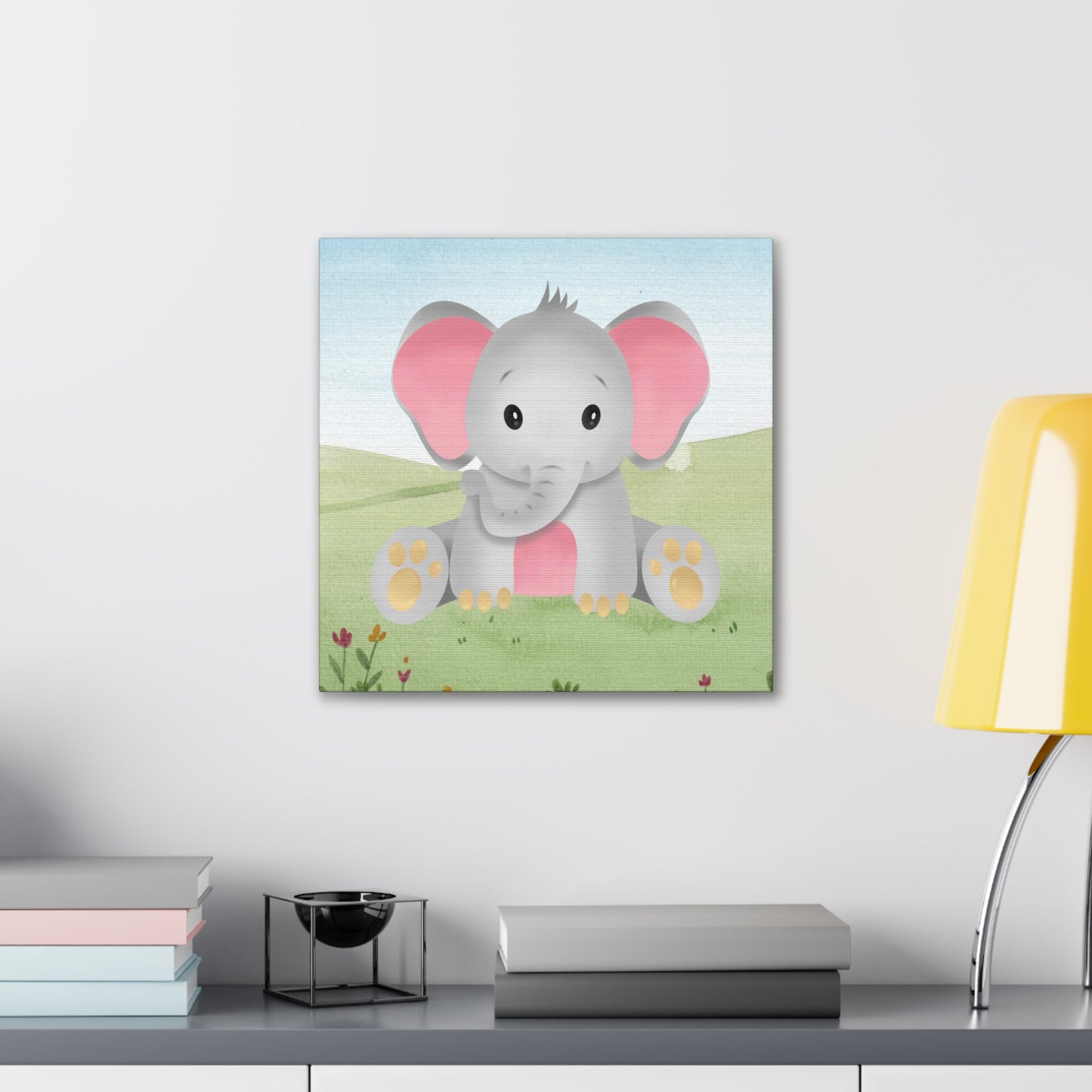 "Baby Elephant" Wall Art - Weave Got Gifts - Unique Gifts You Won’t Find Anywhere Else!