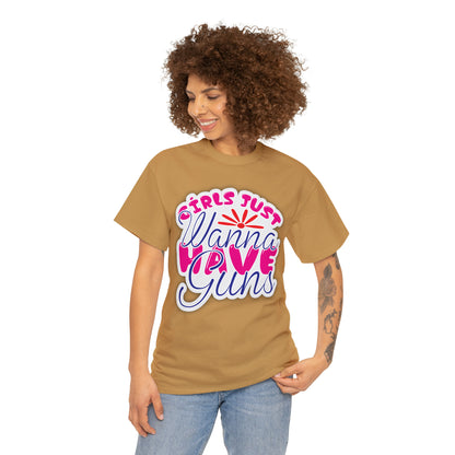 "Girl Just Wanna Have Guns" T-Shirt - Weave Got Gifts - Unique Gifts You Won’t Find Anywhere Else!