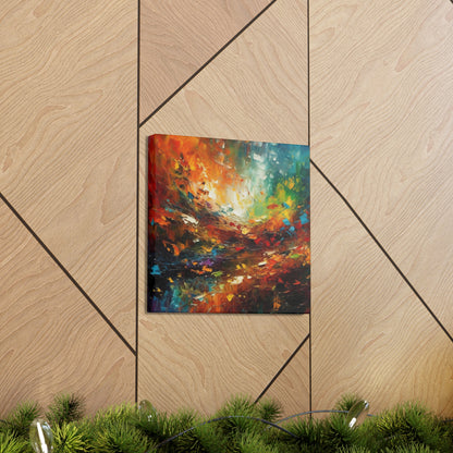 "Colorful Abstract Painting" Wall Art - Weave Got Gifts - Unique Gifts You Won’t Find Anywhere Else!