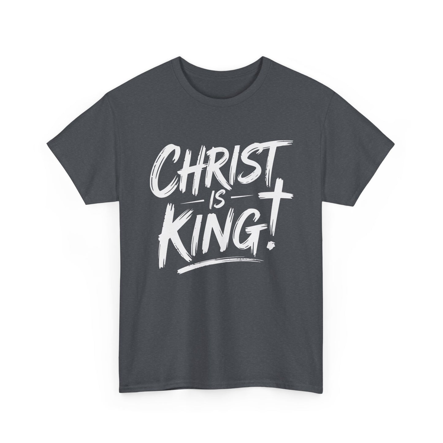 Faith-inspired graphic tee styled casually for everyday wear

